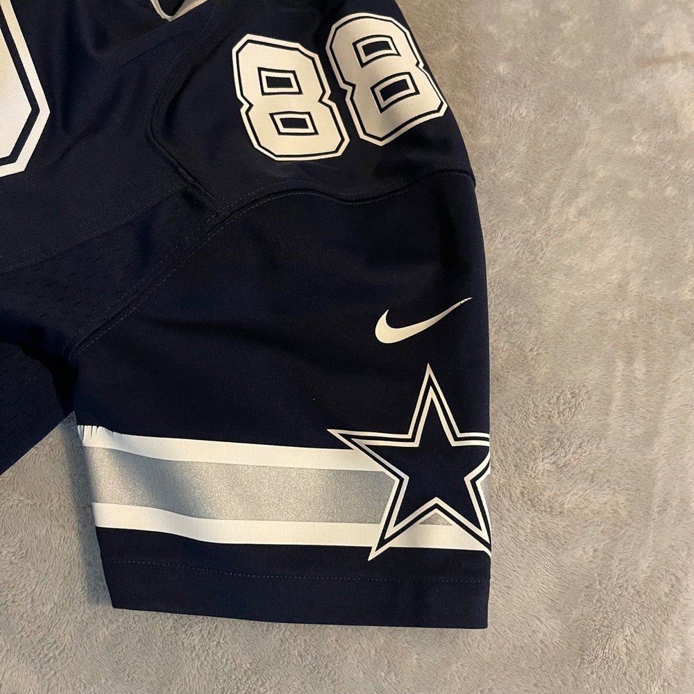 Dallas Cowboys Dez Bryant 88 Jersey Kids Large Nike 14/16 Navy Blue NFL On Field - Picture 7 of 11